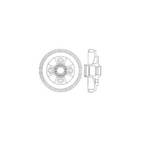 122.44034 Centric Parts Premium Brake Drum