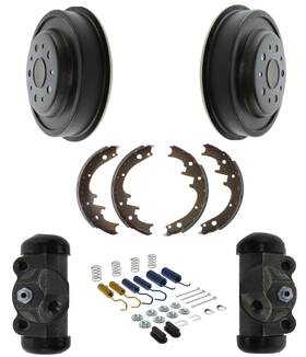 122.61002 Centric Parts Brake Drum Shoe And Wheel Cylinders Kit For Falcon Ranchero Caliente Comet Cyclone