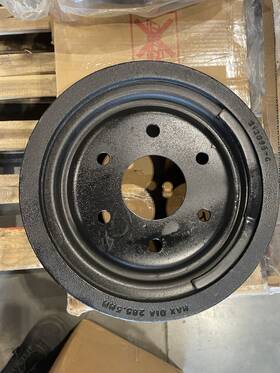 212095-c Centric Parts New Posi Quiet Brake Drum