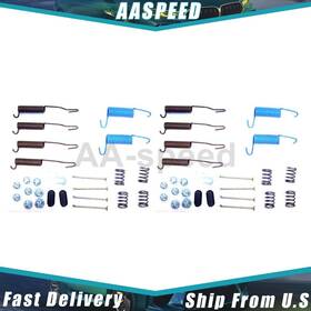 Aspd221014065375-cp-bo Centric Parts Front Rear Drum Brake Hardware Kit For Plymouth Fury Ii 1969 1968 1967 1966 1965