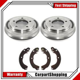 Bestzone250909qy10211 Centric Parts Rear Kit Brake Drums And Shoes Fits 2008-2015 Mitsubishi Lancer High Quality