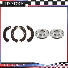 Carpshop20131019op0935 Centric Parts Rear Kit Brake Drums And Shoes Fits 2008-2015 Mitsubishi Lancer High Quality