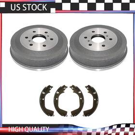 Carpshop20221122p2813 Centric Parts Rear Kit Brake Drums And Shoes For 2013 Chevrolet Silverado 1500 Brand New