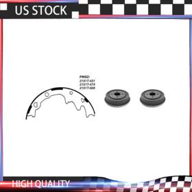 Carpshop20240131sh1960 Centric Parts For 1979 Ford Mustang Rear Brake Drums And Shoes Kit