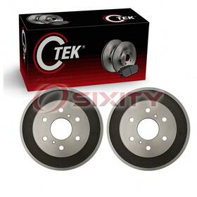 Sx-ffg3 Centric Parts Ctek 2 Pc Rear Brake Drums For 2007 Gmc Sierra 1500 Classic Braking Fa