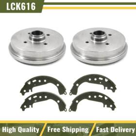 Dynwtn250905cop1066a Centric Parts Rear Kit Brake Drums And Shoes For 1988-1990 Cabriolet High Performance