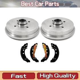 Centric Parts Lste20231026ys0750a0244 Rear Kit Brake Drums And Shoes For 1988-1990 Cabriolet High Performance