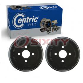 C419 Centric Parts Premium 27-35 2 Pc Rear Brake Drums For 2005-2008 Chevrolet Cobalt Braking Iu