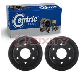 Centric Parts Premium C517 86-35 2 Pc Rear Brake Drums For 1992-1994 Chevrolet Blazer Braking Xs
