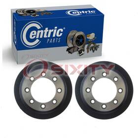 C610 Centric Parts Premium 40-31 2 Pc Rear Brake Drums For 1997 Ford F-250 Hd Braking Stopping Wheel Ye