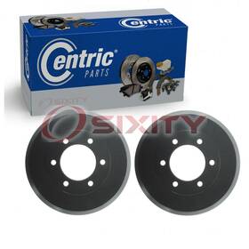 Centric Parts Premium Sx-0qtf 2 Pc Rear Brake Drums For 2007-2008 Isuzu I-290 Braking Stopping Gd