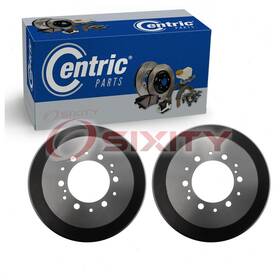 Sx-cc9r Centric Parts Premium 2 Pc Rear Brake Drums For 2018-2020 Toyota Hiace Braking Stopping Gw