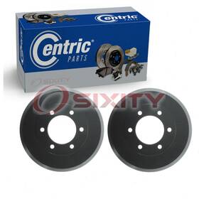 Sx-v1bp Centric Parts Premium 2 Pc Rear Brake Drums For 2006 Isuzu I-350 Braking Stopping Wheel Ua