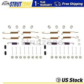 Stsu241222009392 Centric Parts 2 Front Rear Drum Brake Hardware Kit Fits Ford F-250 3.9l 4.9l 6.4l 7.5l 5.9l