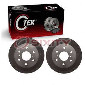 Sx-jc4d Centric Parts 2 Pc Rear Brake Drums For 2009-2013 Chevrolet Silverado 1500 Braking Uz