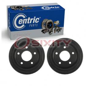 Sx-nr5b Centric Parts 2 Pc Rear Brake Drums For 1964-1979 Buick Skylark Braking Stopping Lu