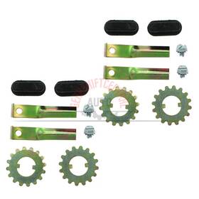 Topshua251219tf0187a Centric Parts 2x Rear Drum Brake Self-adjuster Repair Kit Fits Chevrolet B60 1980-1987
