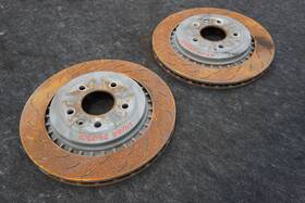23322785 Chevrolet Rear Left And Right Slotted Disc Brake Rotor Corvette C7 15-19