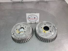 533-02244b Chevrolet 1982-92 Camaro Rear Aluminum Brake Drum Pair Lh/rh .045 And .050 - Oem
