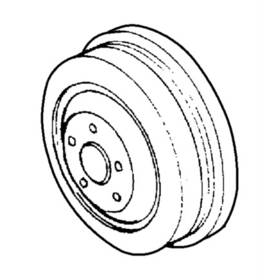 52009938aa Chrysler Drum. Brake. Diagram 11 For