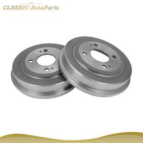 C16391601aps Classic Autoparts Brake Drums Pair Of 2 For 1986 1987 1988 1989 Honda Accord 1992-2000 Civic