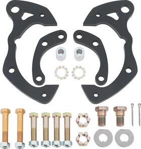 6568bbk Classic Performance Products - Cpp 1965-68 Disc Brake Conversion Caliper Mounting Brackets