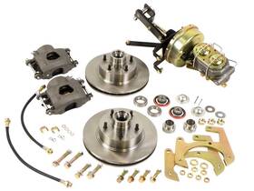 Bk2016 Classic Performance Products - Cpp 1955-59 Chevrolet Gmc Pickup Complete Front 5 Lug Disc Brake Conversion Set
