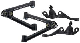 Mn6002 Classic Performance Products - Cpp 1963-74 Mopar A-body Black Tubular Upper Control Arm Disc Brake Installation Set