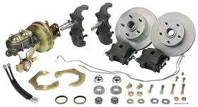 Tf500097 Classic Performance Products - Cpp 1955-57 Chevrolet 2 Inch Drop Spindle / 11 Plain Rotors 1 Piston Calipers Front