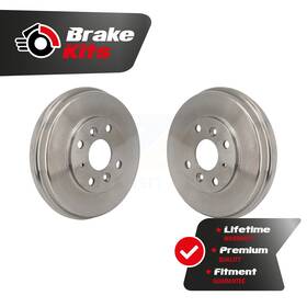 K8-102670 Cmx Rear Brake Drums Pair For 2019-2020 Toyota Yaris 2017-2018 Ia