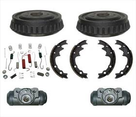 144353 Completeparts 2 Rear Brake Drums Shoes Wheel Cylinders Kit For Ford Ranger Bronco Ii With 9 Inch