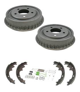 C-e118.61029 Completeparts 2 80036 B704 Rear 9 Inch Drums Brake Shoes And Hardware Kit Set For Ford Ranger Mazda Pickup Rwd
