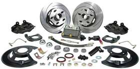 Fm110667 Cpp Steering Brakes & Suspension 1964-67 Mustang Front Disc Brakes-kelsey Hayes 4-piston Calipers-stock Manual