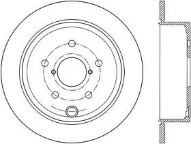 121.47032 Ctek C-tek Standard Brake Rotor