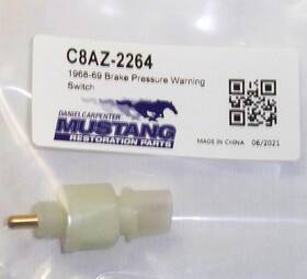 C8az-2264 Daniel Carpenter 1968-1969 Cougar Brake Valve Warning Light Switch 19.95 Ship Included C8az