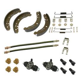 F5864 Dbw 5864 Front Brake Shoe Rebuild Kit For 58-64 Vw Type 1 Beetle -