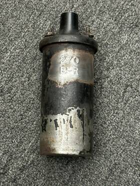1115270 Delco Remy 1968-74 350 Corvette Ignition Coil 270 B-r / Used-tested Needs Cosmetics/resto