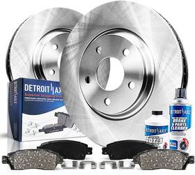 1200622 Detroit Axle - Rear Brake Kit For 2010-2017 Chevrolet Equinox Gmc Terra Inch