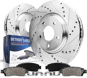 2300027 Detroit Axle - Front Brake Kit For 03-08 Toyota Corolla Matrix Pontiac Vibe
