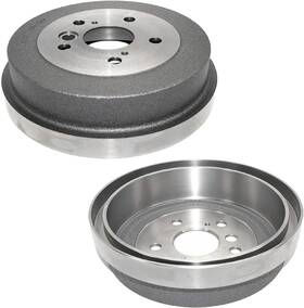 Dr-35091 Detroit Axle Pair Of 2 Rear Brake Drums For 2002 2003 Toyota Solara /