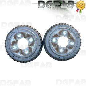 365-59015 Dfc 2000-2006 Honda Insight Oem Aluminum Brake Drums Hf Cx Ef Crx Vx Civic Eg Ek