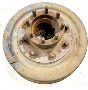 2530-01-004-1943 Dodge Dana 60 Truck 1970-1975 D200 W200 Nos Rear Brake Drum And Hub 12x2.5 M880