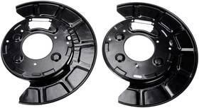 947-017 Dorman - Oe Solutions Rear Brake Backing Plate / Dust Shield Fits 2009-2018 Gmc Savana 3500