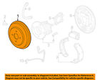95224012 Drum 12-14 Oem Brakes-brake Chevrolet Rear Sonic Gm