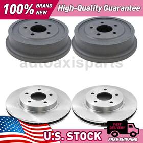 Aaps251022199225 Durago 4 Front Rear Brake Drum Disc Rotor For 2005-2006 Chevrolet Equinox