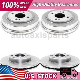 Aaps251022337670 Durago 4 Front Rear Brake Drum Disc Rotor For 1992-2000 Honda Civic
