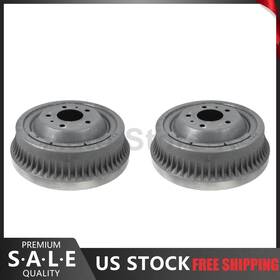 Ask19123062548254-fl Durago Rear 2x Brake Drums Fits 1965-1976 Cadillac Fleetwood