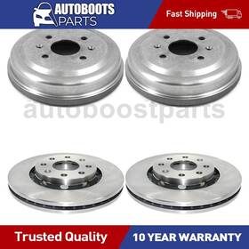 Bosp250801125851 Durago Front Rear Brake Drum Disc Rotor For 2004-2018 Chevrolet Aveo