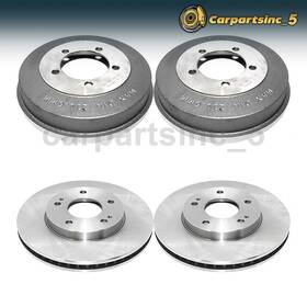 Durago Carinc260513314574 Brake Drum Rotor Front Rear Fits Chrysler Sebring Mitsubishi Eclipse