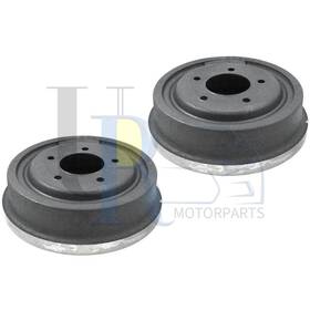 Carszfz20250923-898 Durago 2pcs Rear Brake Drum Fits Ford F-150 1997 1998 1999